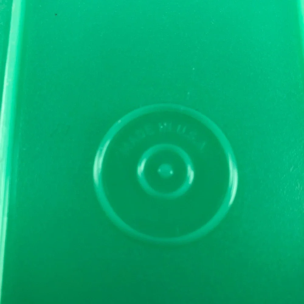 VTG Tupperware Cheese Grater/Microwave Breakfast Maker Green Steamer w/ Lid 3pc